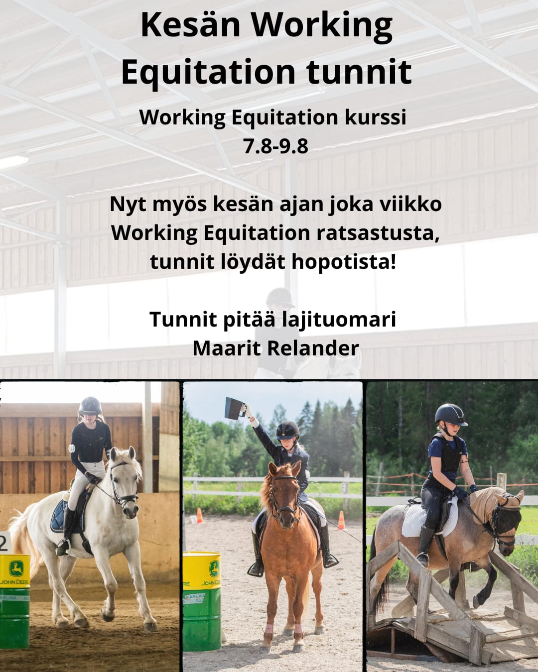 Kesäkursseilla tilaa