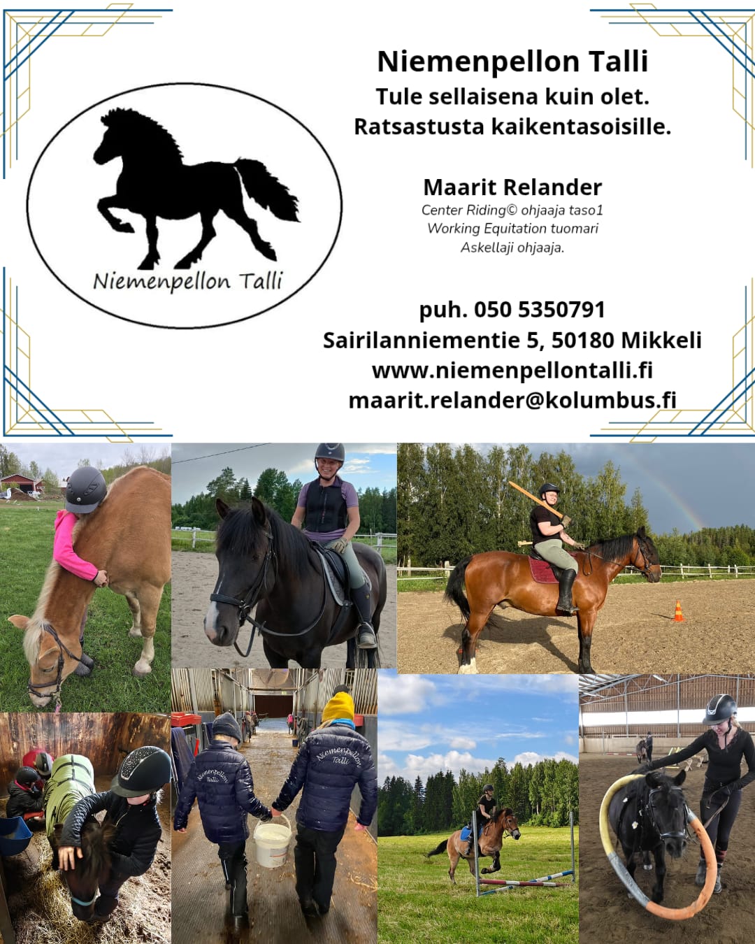 Ratsastuksen syyskausi alkaa